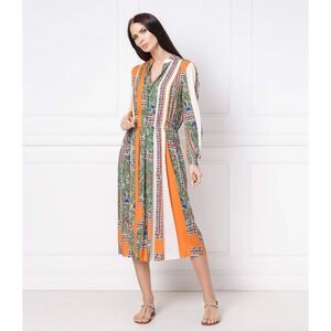 Tory Burch Something Wild Midi Dress size 14